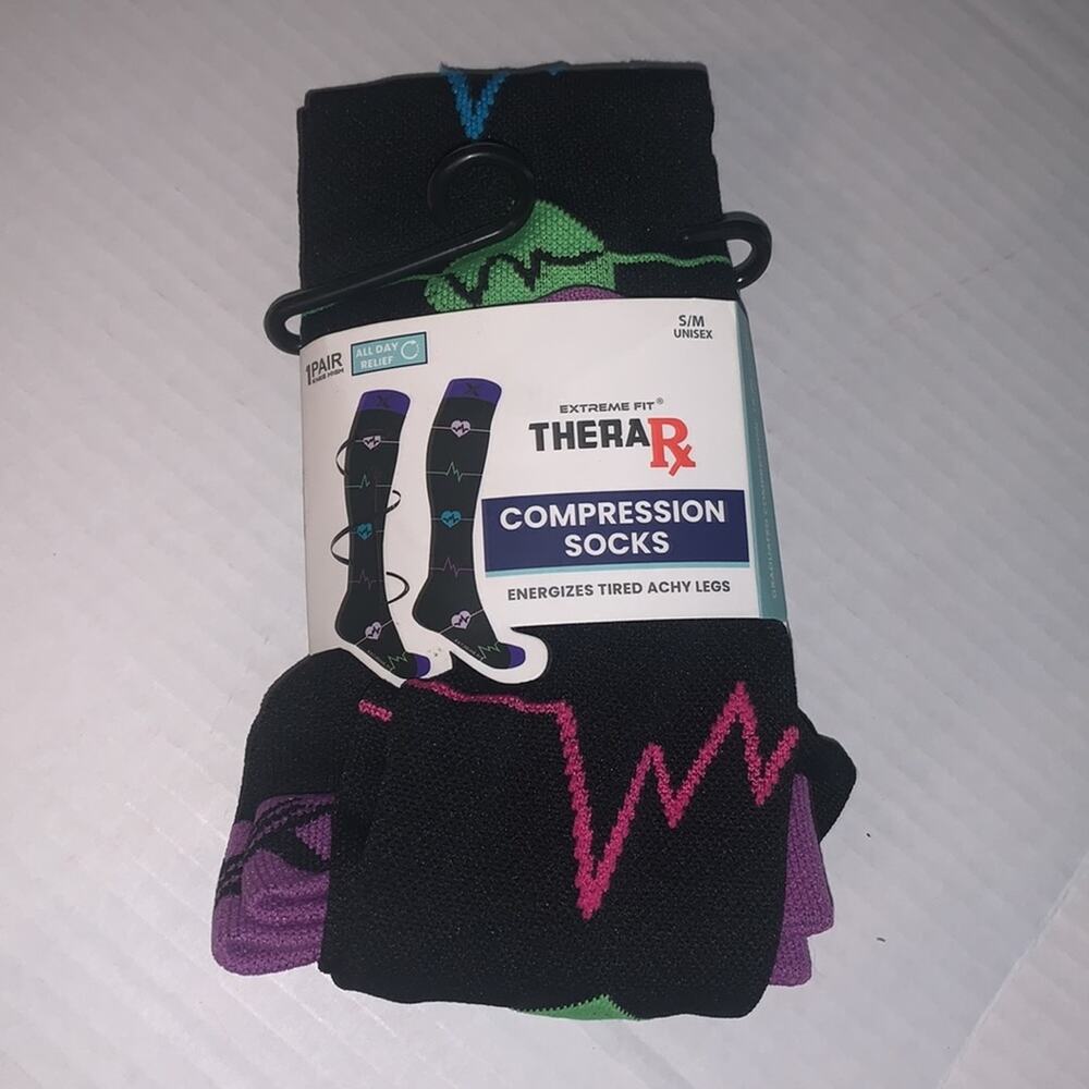 EXTREME FIT USA Ribbons‎ Compression Socks S/M